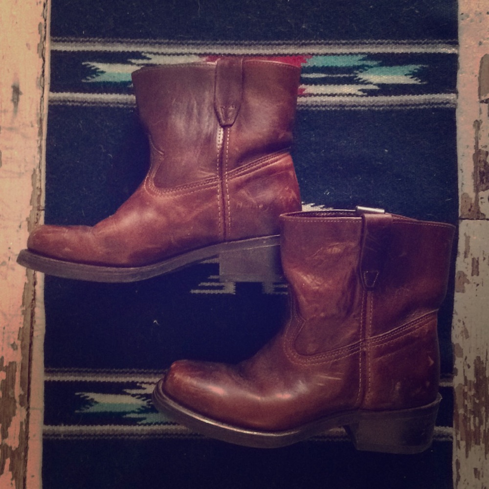 Badass Durango square toe boots.